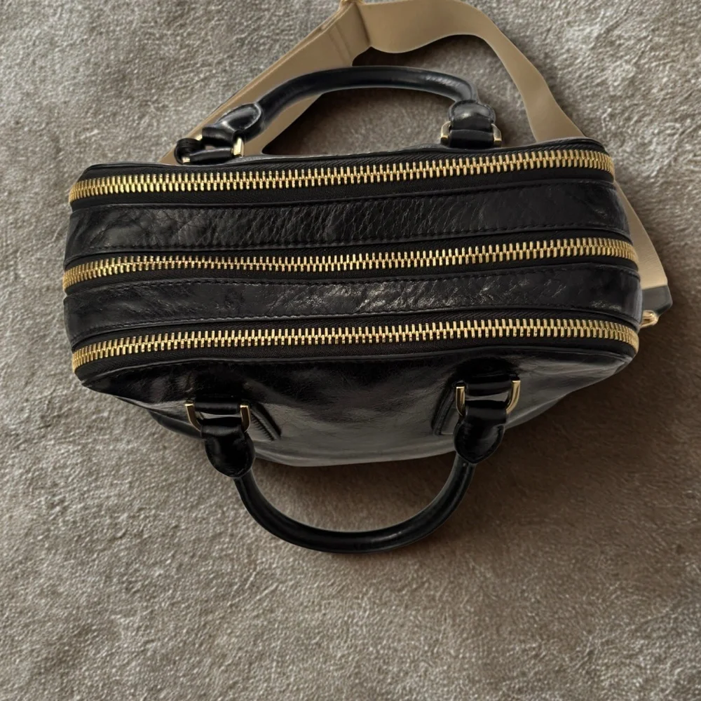 Michael Kors Alexis Medium Satchel Black - Picture 11 of 11